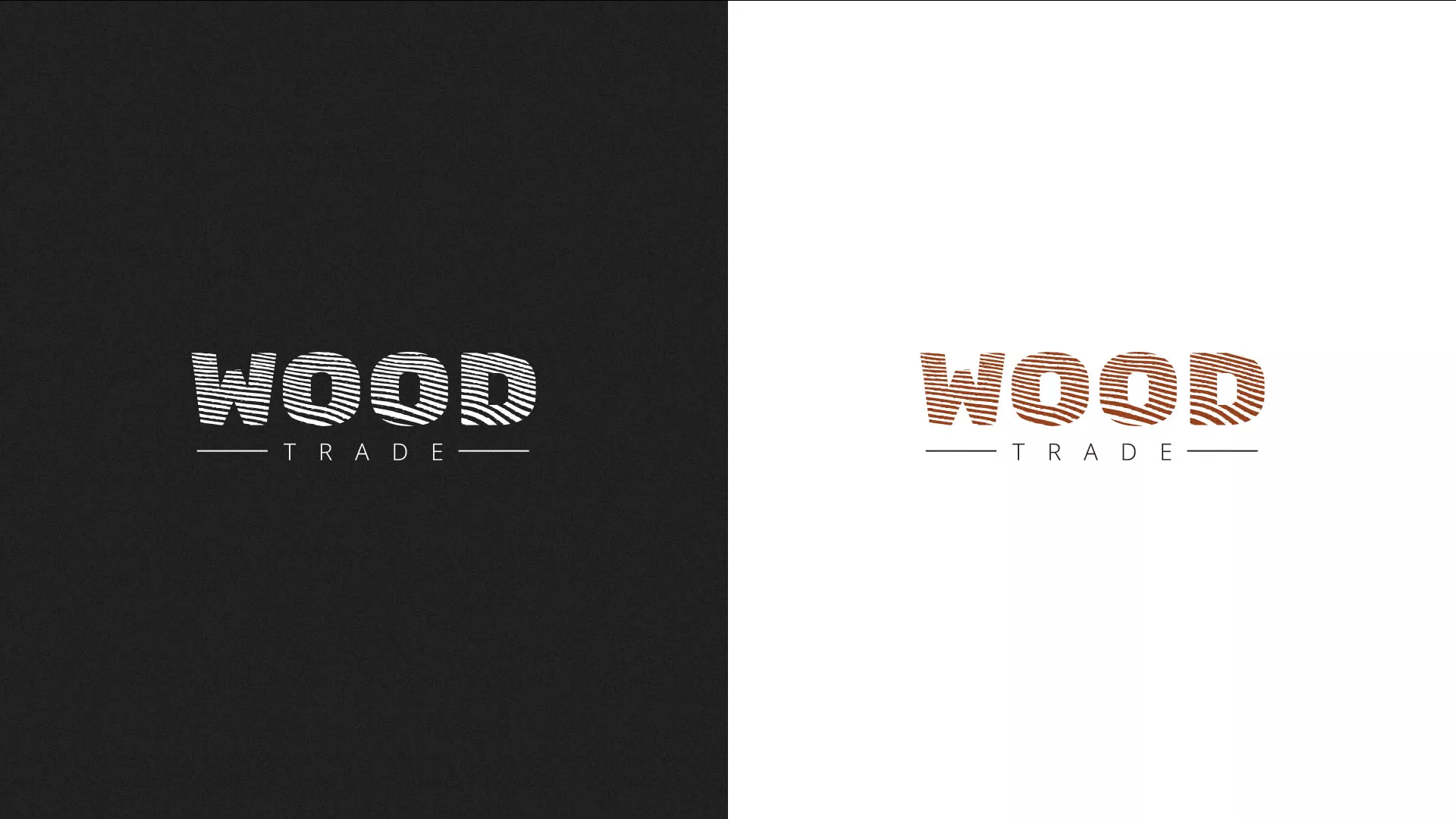 Разработка логотипа для компании «Wood Trade» в Ачинске
