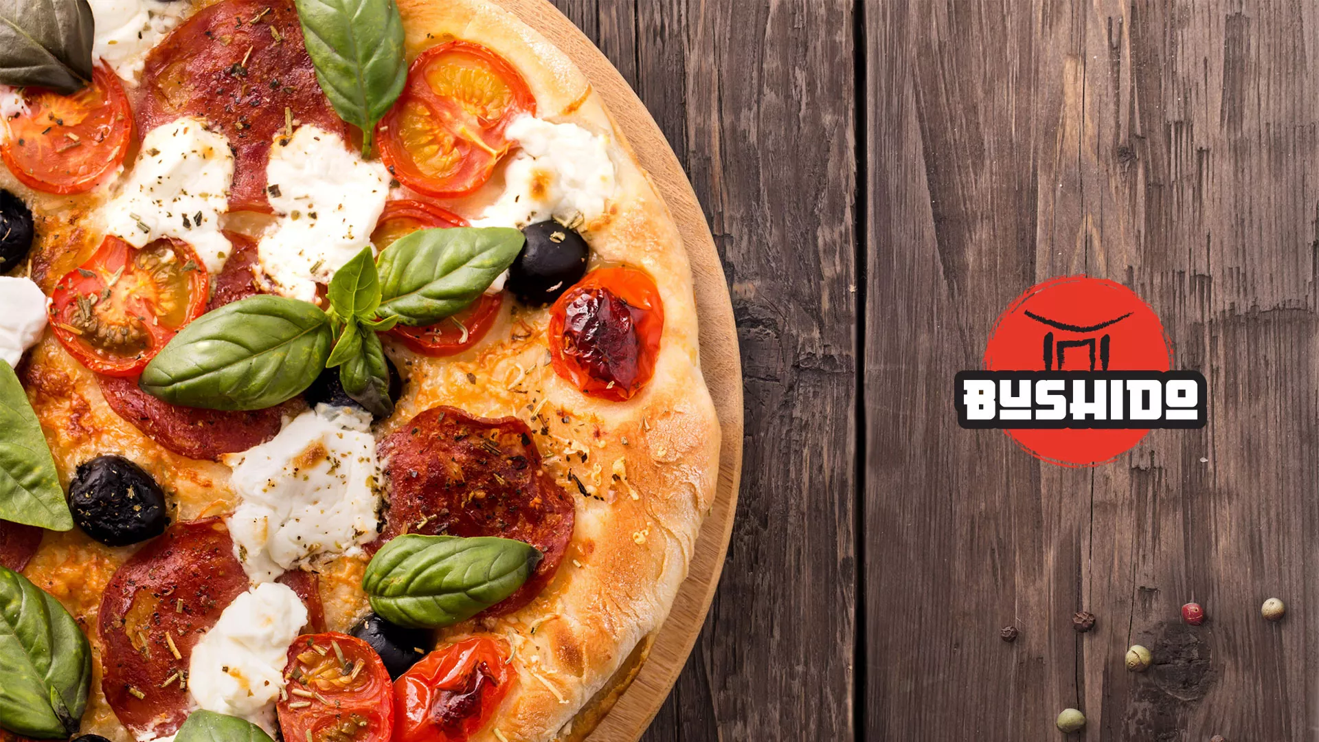 Разработка сайта для пиццерии «BUSHIDO» в Ачинске