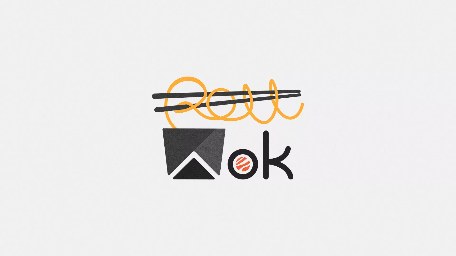 Разработка логотипа в Ачинске для суши-бара «Roll Wok Club» Разработка логотипа в Ачинске для суши-бара «Roll Wok Club»