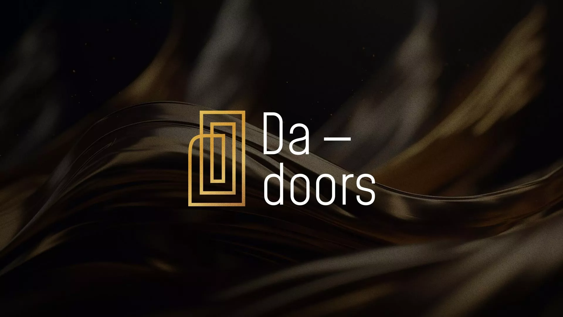Разработка логотипа для компании «DA-DOORS» в Ачинске
